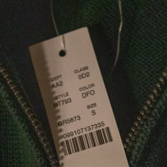 J. Crew Heritage 100% Cotton Half-Zip Sweater. Small. Dark Forest Green. - Picture 8 of 8